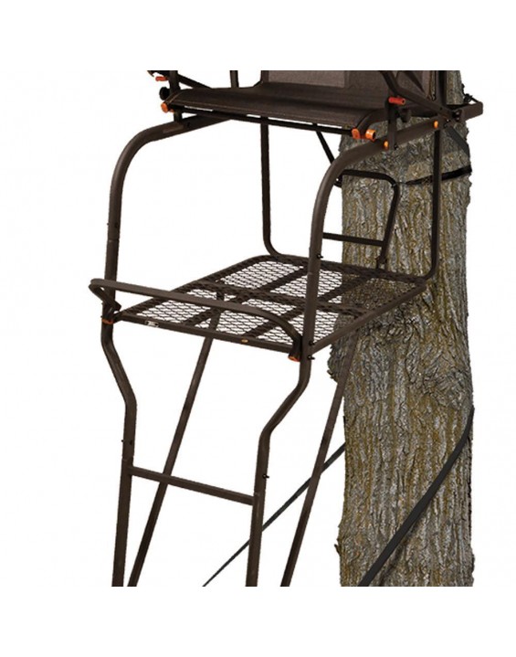 18.5 ft. x 1.5 ft. Hunter HD Deer Hunting 1-Person Ladder Tree Stand