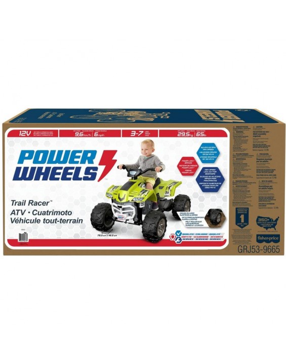 Power Wheels Trail Racer ATV Powered Ride-On